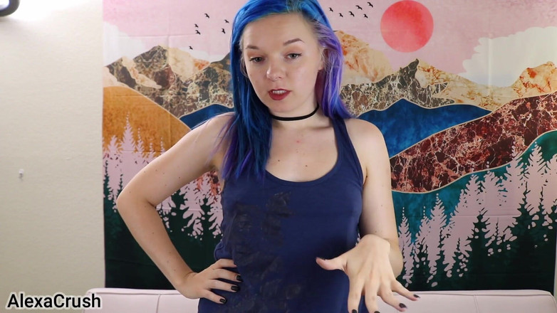 AlexaCrush: ルームメイトがあなたのチンポを崇拝してしゃぶる