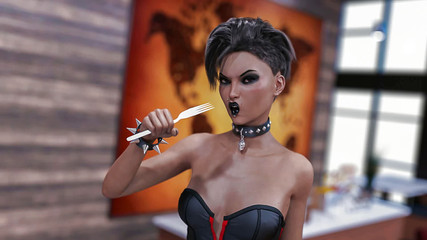 Dirty GamesXxX: ノエミのトスカーナ再生:彼女は彼女のレストランでパーティーを作りたいep 17