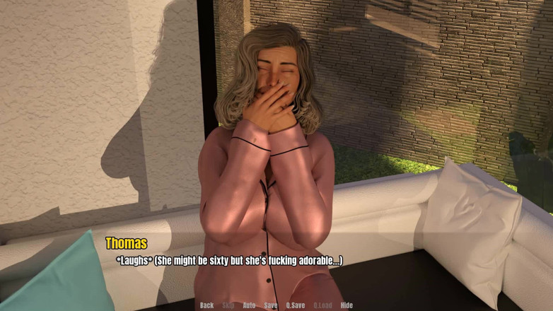 Dirty GamesXxX: Grandmas house: cute mature lady ep.8,9