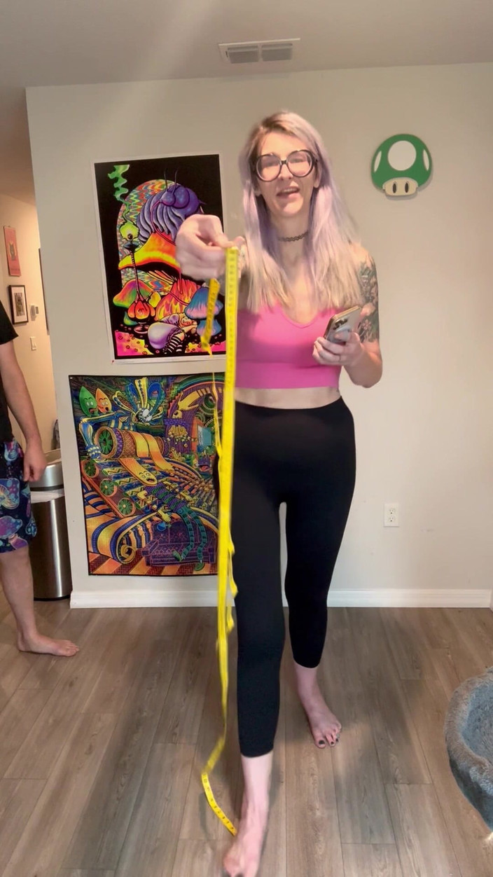 Peppermint Giantess: Mesures du corps complet d’une déesse 67