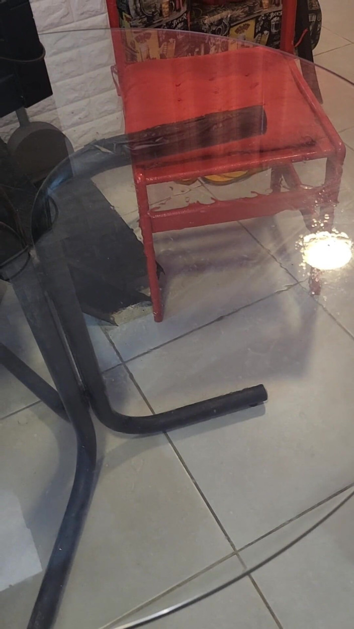 Pietro Montoya: My Human Urinal Swallowing Urine on the Table and Sniffing...