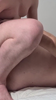 Boy Riding Stepdaddy Until They Cum