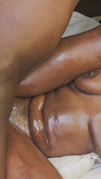 67 Year Old Ragged Black Granny Pays Rent with Her Pussy