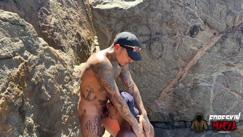 ForeSkinMafia By Boomer Banks: 包皮マフィア: ヘイデン・ゴッティがジョン・プラド・ゲイ・セックス・ビーチ・アナル・ハードコアをファックする