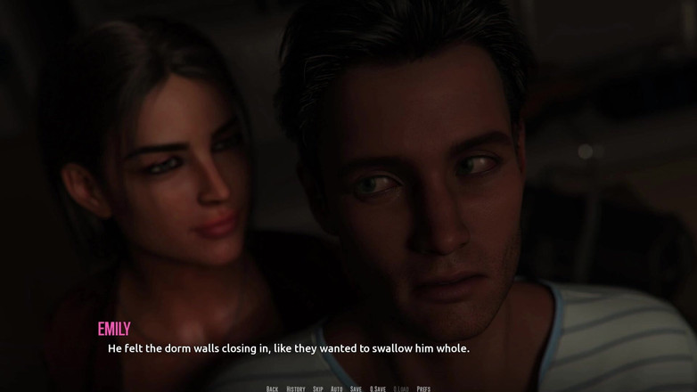 3D Cartoon Porn: Bãi biển Domino 2: đi bộ đêm định mệnh của Jhon với emily