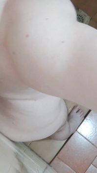 Fucking My Ass After Shower...