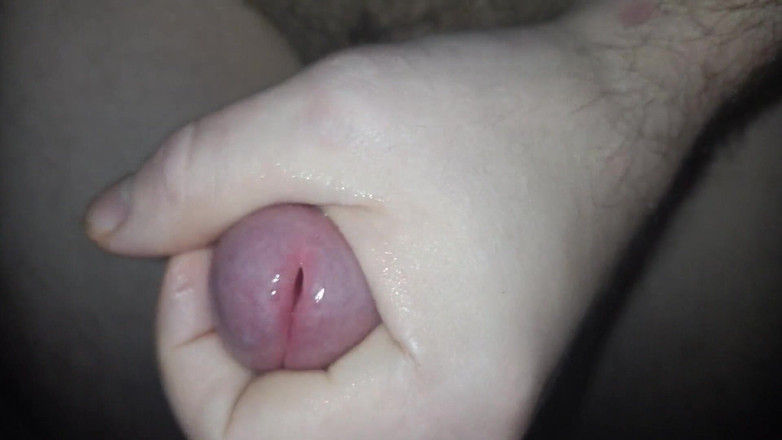 Uhri: Мастурбация необрезанный член 2 крупным планом