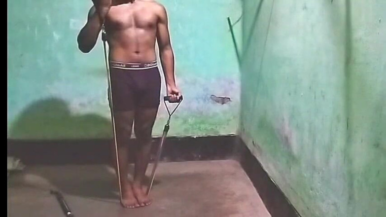 Desi Tits: Hot Cock Sex Trans Shemale Muscular Gym Boy