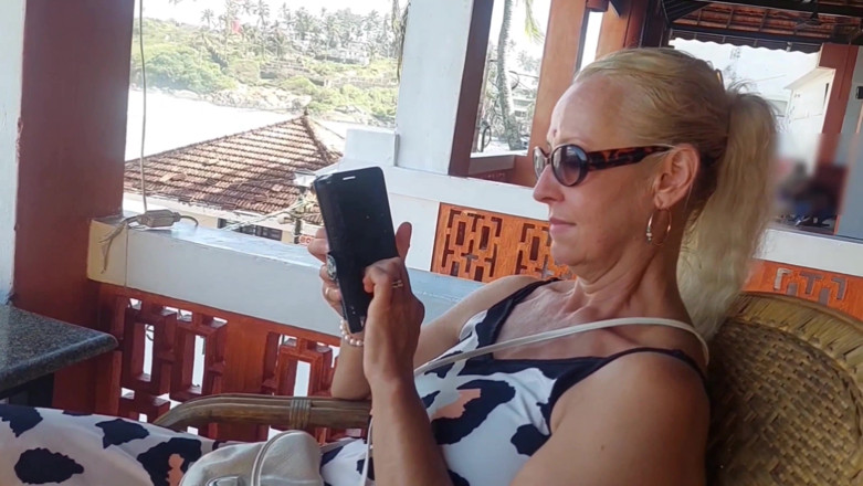 Selena701: Mature Blonde Wife Enjoys Sex After Walk