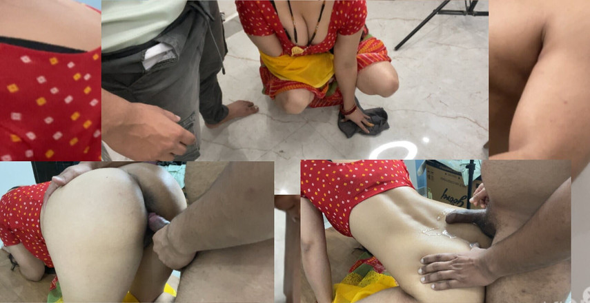 Sammy Sins: Hintli hizmetçi ev sahibi tarafından sert sikişiyor