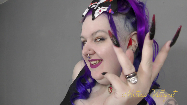 Mxtress Valleycat: Glampire uctívání nehtů