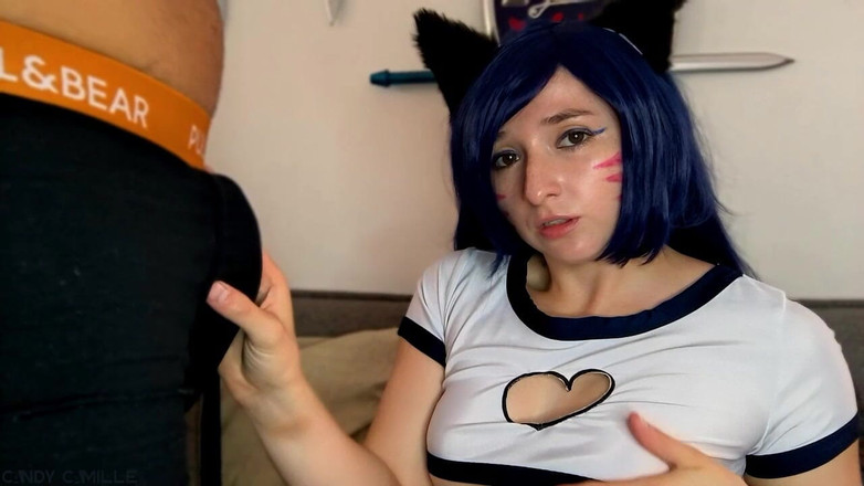 Candy Camille: Ahri z League of Legends dává BJ