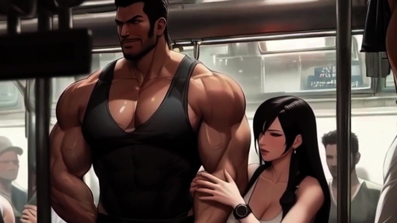 Spicy Toons: Tifa Always Meets the Most Interesting People on the Midgar...
