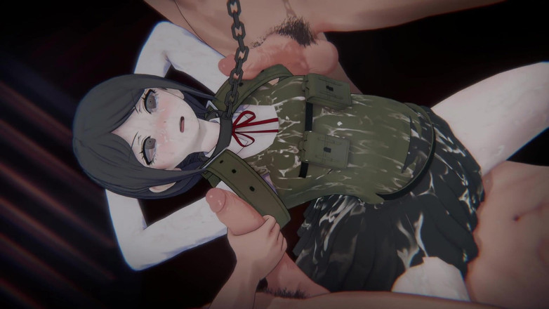 Tomu aisuman: [danganronpa] การมัดเรื่องอื้อฉาวทางทหารของ Mukuro, มุมมองคนเย็ด แซนวิช เย็ดสองควยรูเดียว (4k)