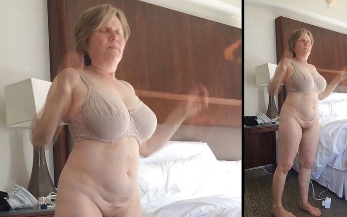 Marie Rocks, 60+ GILF: 60+ nine otel odalarında çıplak olmayı seviyor