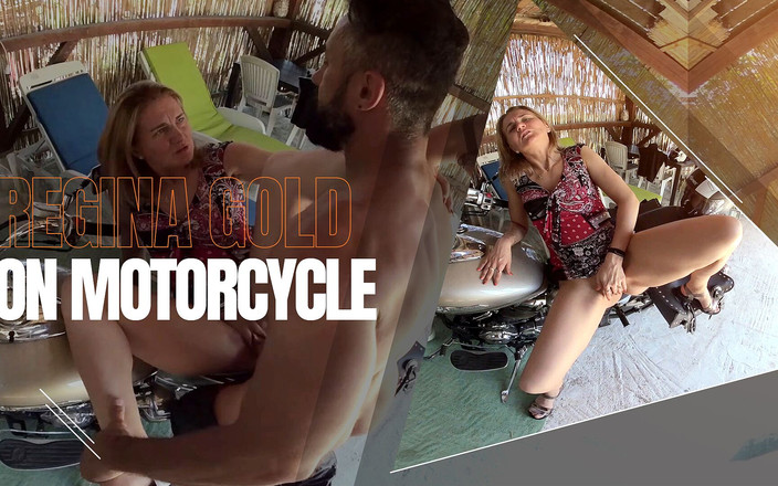 Mugur's world VR: Regina Gold на мотоцикле