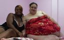 Full porn collection: Interracial Lesbian Fuck with Extremely Fat Milfs and Sex Toys