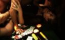 Tight little babes: Гарячу блондинку-дилера казино трахають у груповусі на більярдому столі