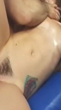 Skinny Brunette Dripping Wet From Intense Fingering and Pounding