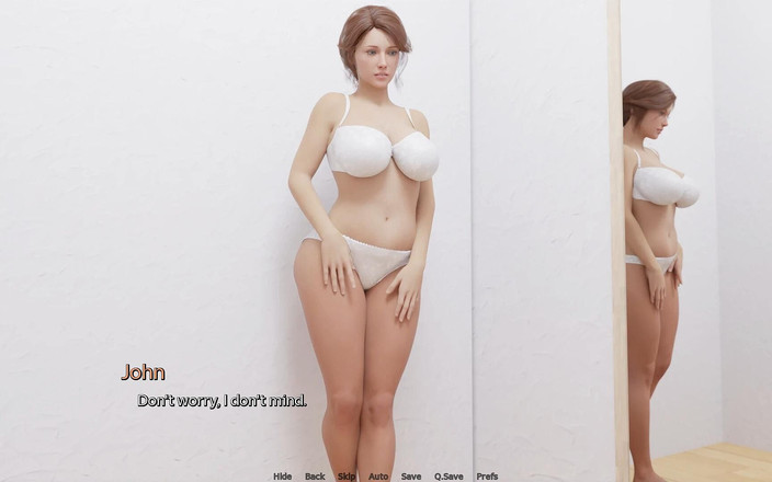 Adultgameplayvideos studio: Проблеми з серцем - глава 4 - Амелі змінила своє плаття на очах у мене