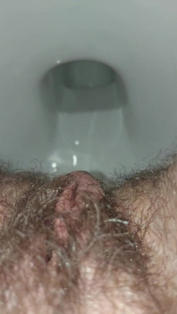 Piss From Hairy Pussy