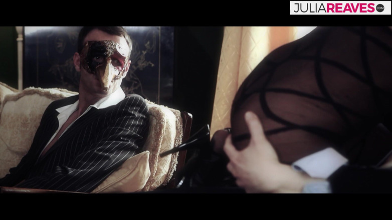 Julia Reaves Darkside: 2 uomini condividono una figa calda