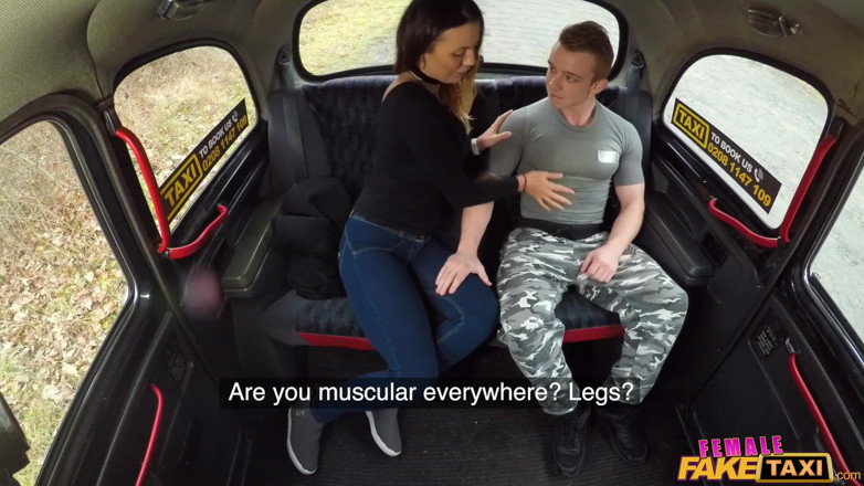 Female Fake Taxi: Female Fake Taxi - Studs Cock Makes Toned Driver Cum