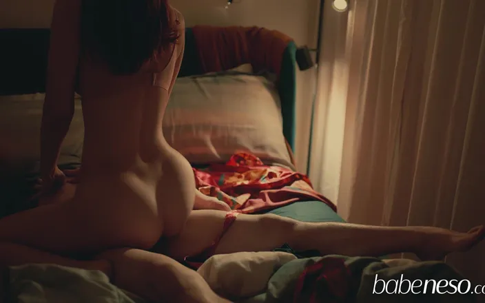 babeneso: Babe with Sexy Back Dimples Grinding on Cock, Slow and...