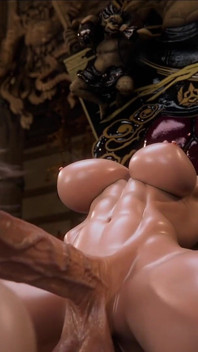 Rigid3d D3d Pixel3d Intense Hardcore Sex: Slave Sucks Massive Monster Cock, Doggy Style Pounding