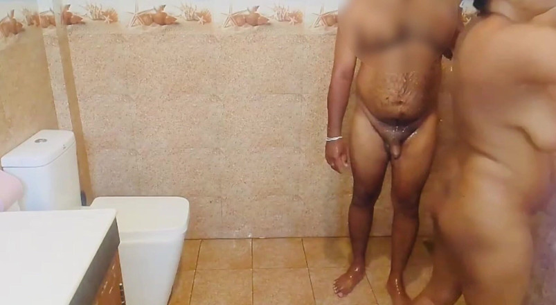 SLXXStudio: Wife Gets Fucked in the Bathroom with Husband and Friend