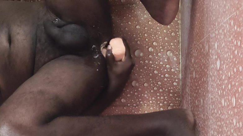 Twinky shadow: Orgazm prostaty przez szybką masturbację analną z moim dildo