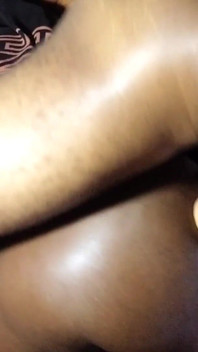 Ebony Girl Gets Fisted in Her Ass While Getting Doggy Fuck