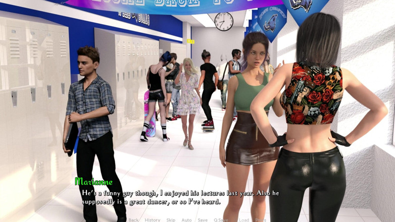 TransLure: Having a Hard Time Fg 3 - Jane Meets Her Crush Lisa...