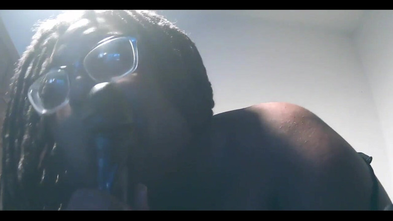 His Queen Suga: Ich hasse es, an fake schwanz zu lutschen.