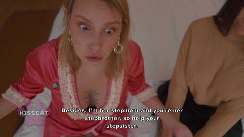KissCat: Saint Anna's First Cock - Busty Step Mom Teaches New Step...