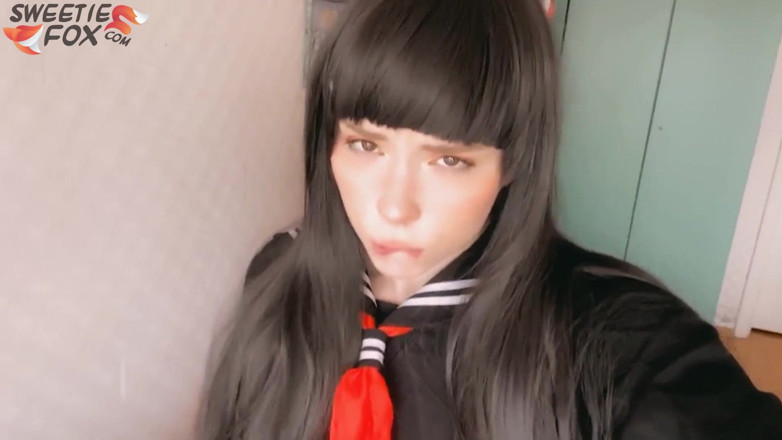 Sweetie Fox: Brunette college girl deepthroat and riding on big cock after...