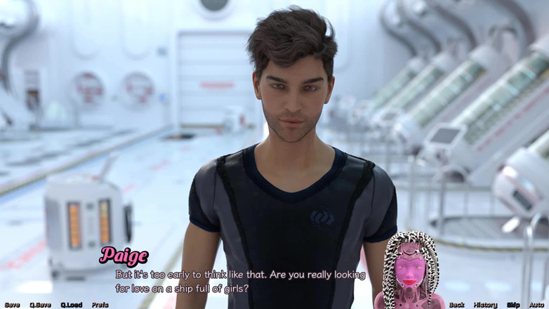 Dirty GamesXxX: Stranded In Space: talking with this hottie. Ep.8