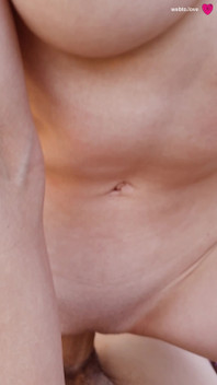 Real Public Sex with a Slim Brunette Outdoors Among Greenery on an Early Sunny Clear Morning with Sensual Penetration