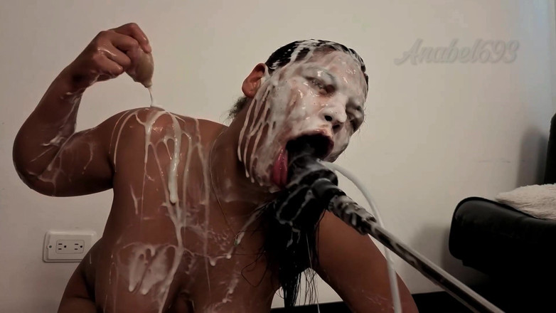 anabel693: Fantazie o spermaři ve všech mých dírách, Creampie Bukkake anální