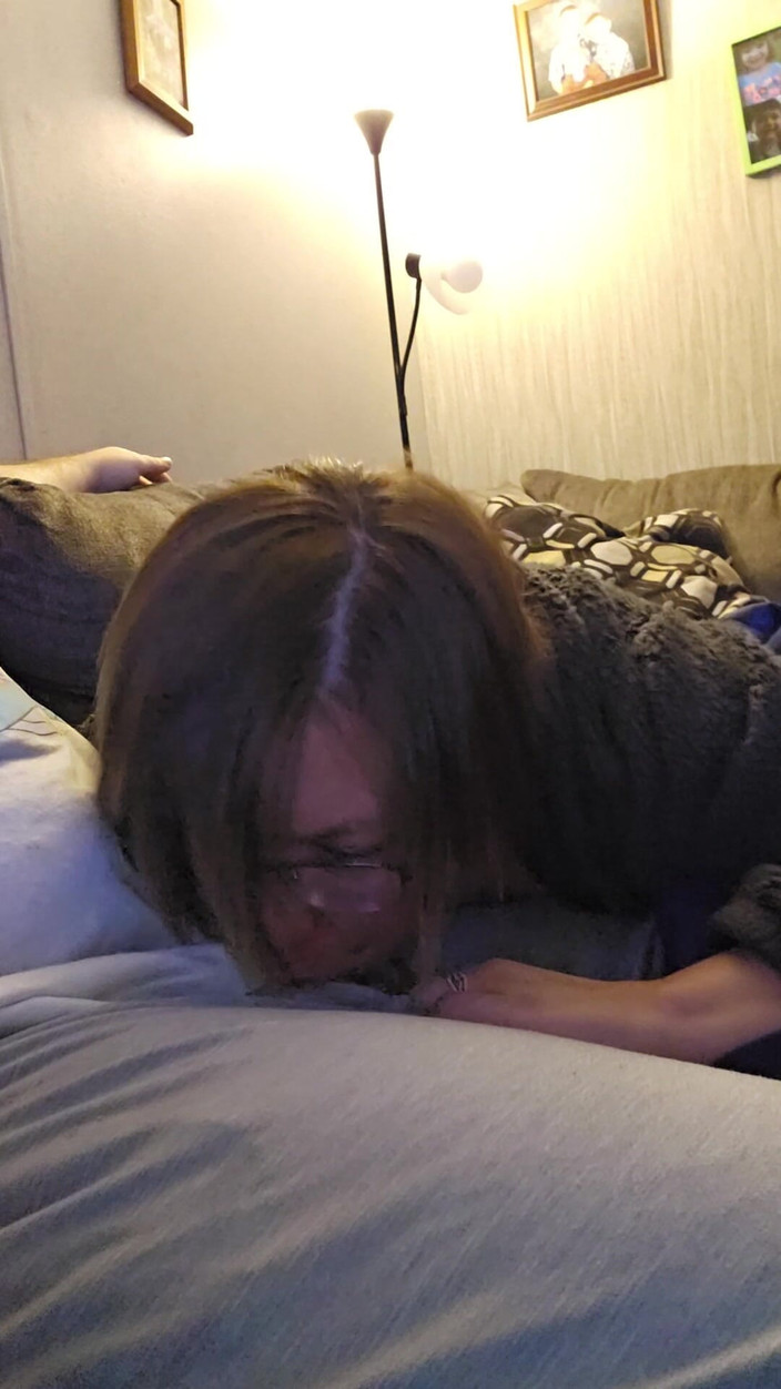 Funhousewife69: Er isst apple Pie, ich lutscht seinen schwanz, lol