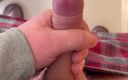 Young cum: A Young Russian Dick Cums Close-up on the Balcony at...