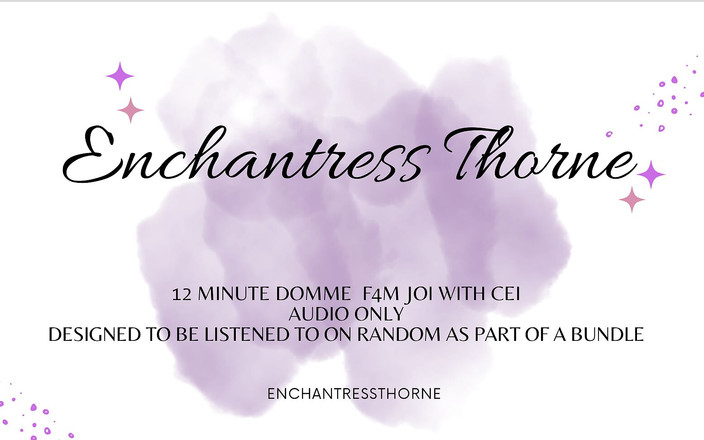 EnchantressThorne: 펨돔 JOI CEI 08