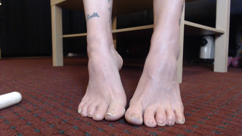 Abby Anna: つま先ショーナチュラルネイル