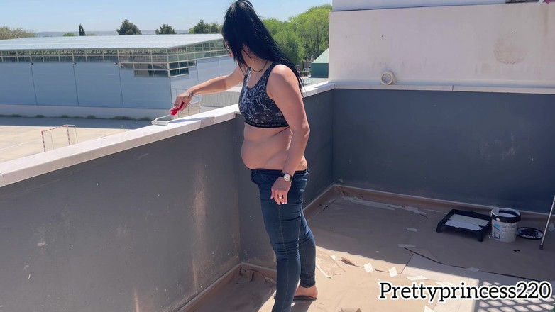 Panfil corina: Amazing Buttcrack peint pour mon troisième