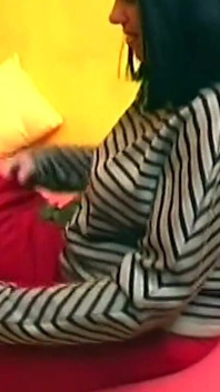 Horny Mature Brunette Stretches Pussy with Massive Dildo Solo