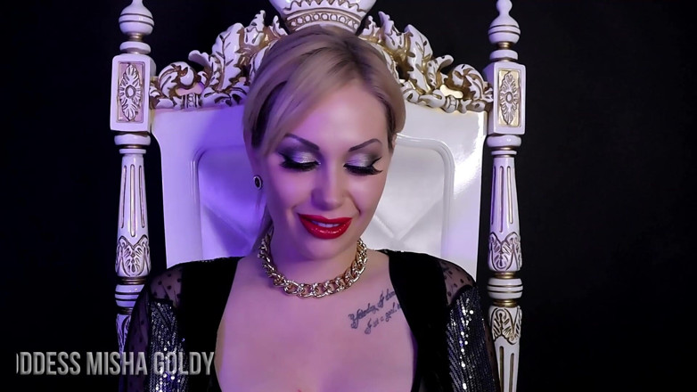 Goddess Misha Goldy: Clasificación de polla sph, personalizado