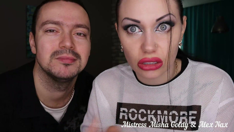 Goddess Misha Goldy: Couple of Giants Making You Cum and Eating You Shrunken...