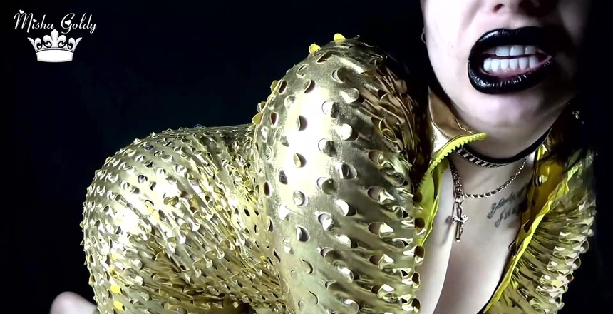 Goddess Misha Goldy: 你太上瘾了，太痴迷了，当我在脑海里做爱的时候就爱，洗脑