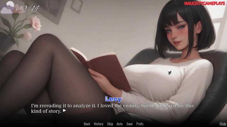 Naughty gameplays: Obsessed Lucy (part 07) by Vngtrash