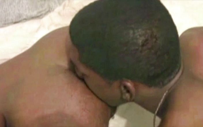 Latino Fucker: Black ass rimmed and fucked by top black